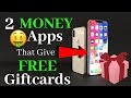 2 Money Apps that give Free Gift Cards - YouTube