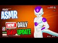ASMR Fortnite Shop NEW Frieza and Cell Skins Are Back! Daily Update Today 🎮🎧 Cozy Whispering 😴💤