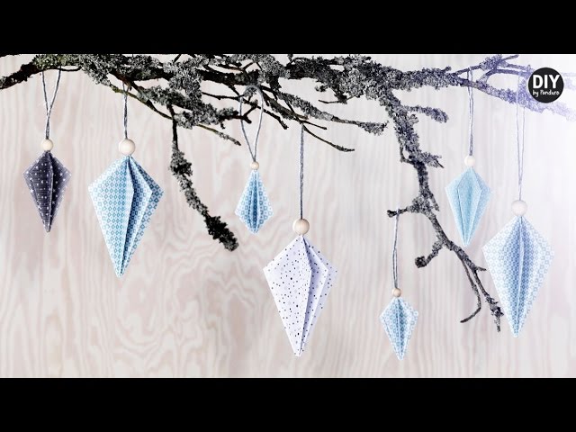 DIY by Panduro: Diamond with paper folding