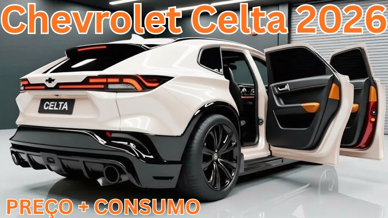 Chevrolet Celta 2026 SURPREENDE! Novo Design, Preço Acessível e Economia Real