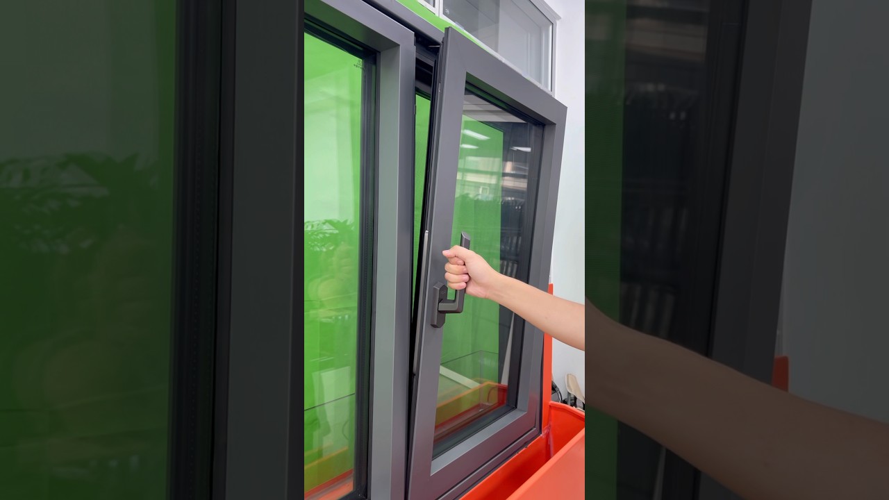 Tilt and slide window — smooth motion, safe ventilation, and excellent sound insulation all in one.