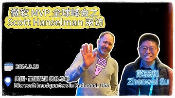 Interview with Scott Hanselman at the Microsoft Global MVP Summit