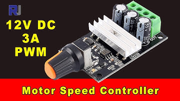 Test review of 12V 3A PWM DC motor speed controller