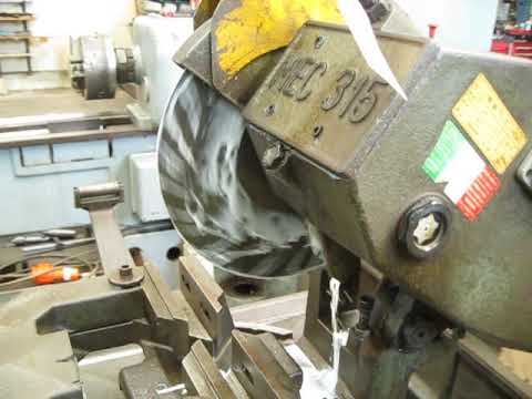 Omes Mec 315 Coldsaw - YouTube