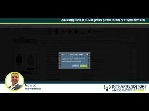 Come configurare libero mail per non perdere email