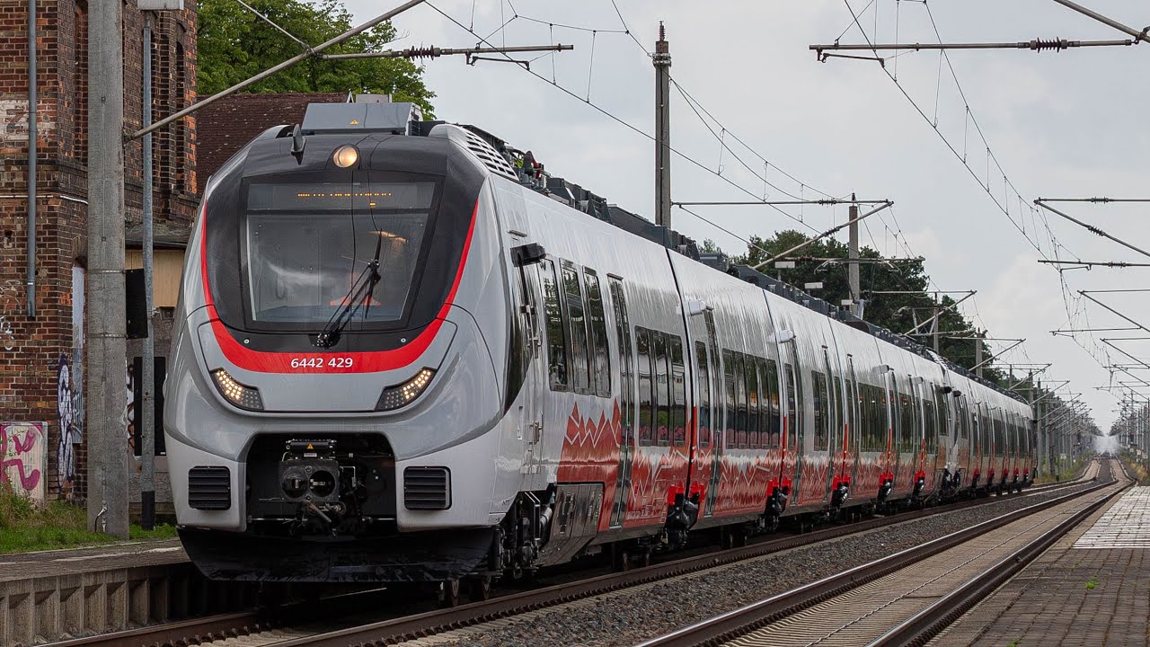 Eisenbahn um Luth. Wittenberg 2025, 112 mit RE3,ex ÖBB Talent 3 Testfahrten und mehr