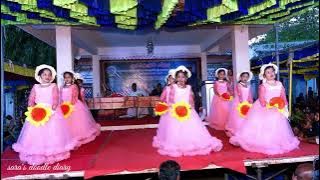 Annual day dance performance 2025/ பூவே நீ ஆடவா / little Gorgeous buds