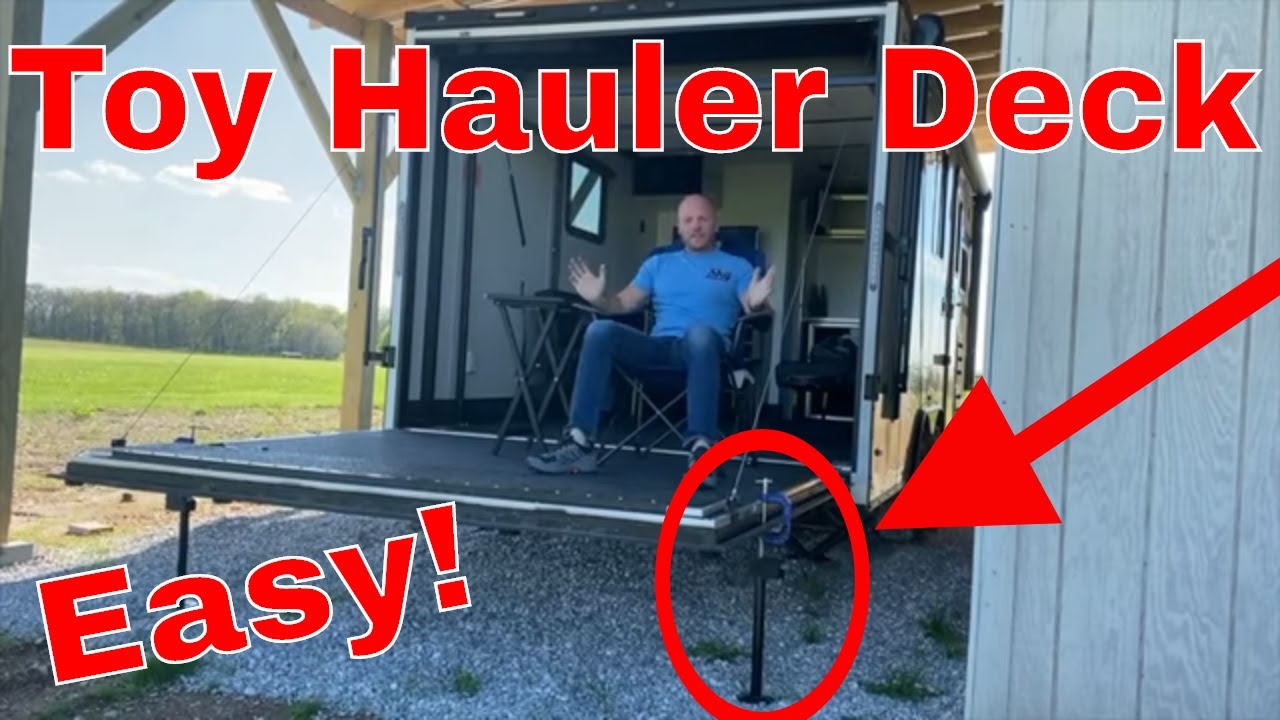 Diy Toy Hauler Deck The Easy Way You