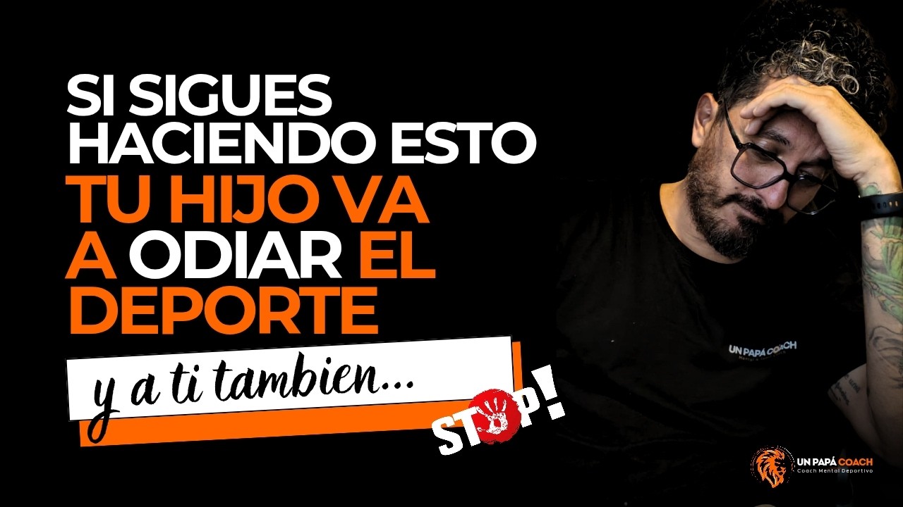 Si sigues haciendo esto, tu hijo va a odiar el deporte (y también a ti)