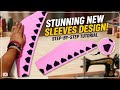 Viral sleeves design cutting and stitching Full video step by step tutorial #sleevlessblousedesigns 