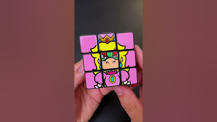 SUPER MARIO x RUBIK'S CUBE collab!