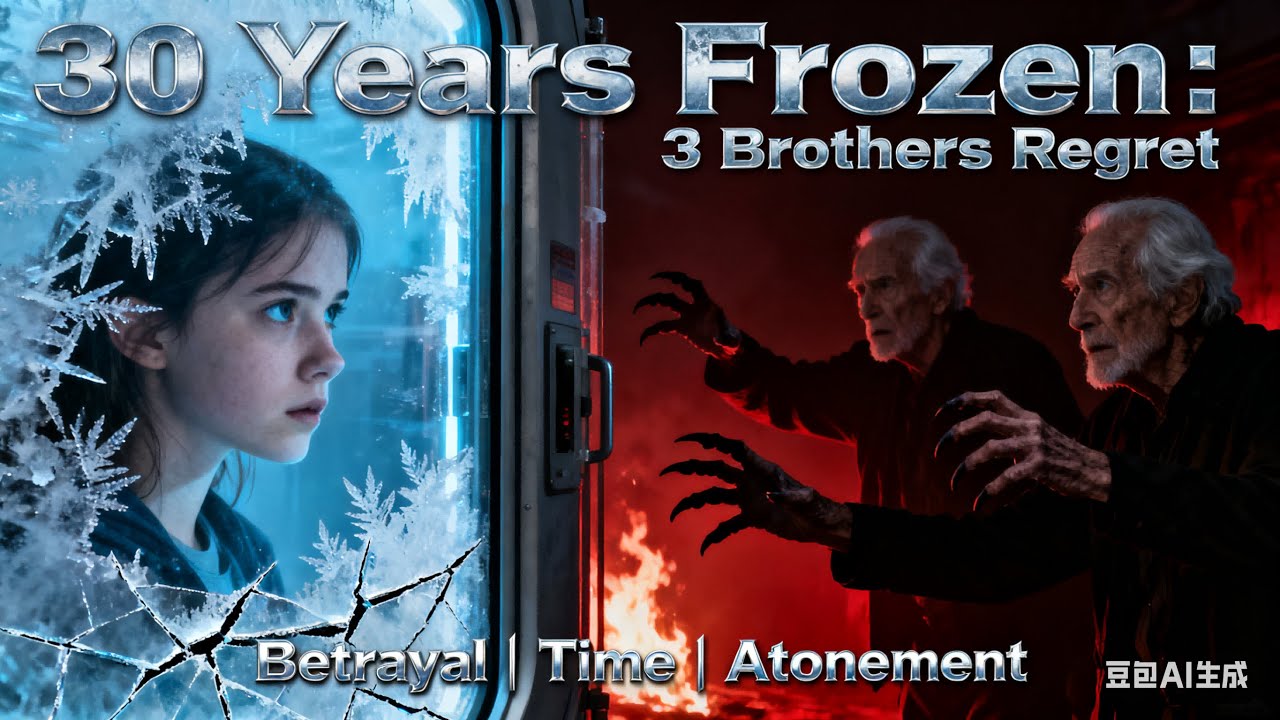 “30 Years Frozen: Sister Wakes Up, Three Brothers Beg for Forgiveness After Decades of Regret!”