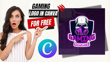 Esports Gaming Logo for Free In Canva 2024 beginners tutorial
