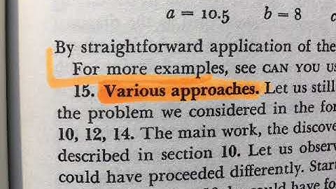 Various approaches  G.Polya