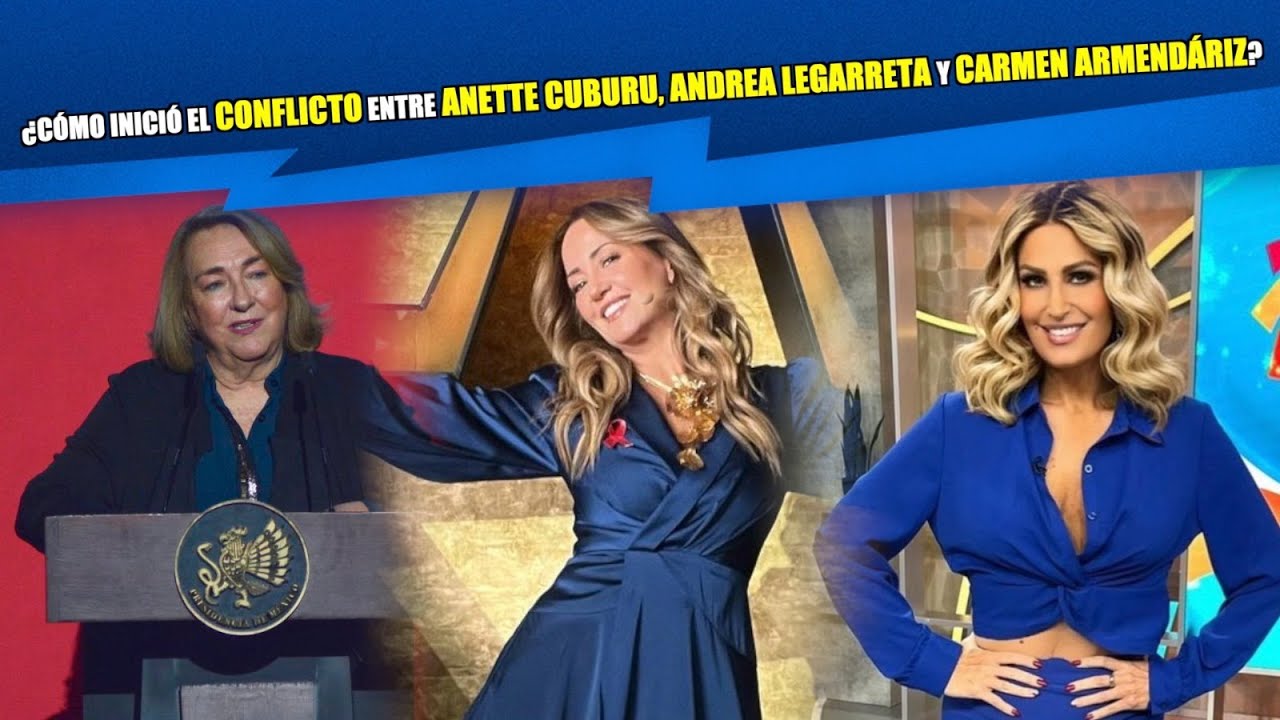 Previsualización de video para nota Anette Cuburu arremetió contra Andrea Legarreta y Carmen Armendáriz