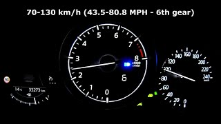 2019 Mazda MX 5 RF G184 Gyorsulás/Acceleration (0-100, 50-120 & 70-130 kmh) screenshot 4