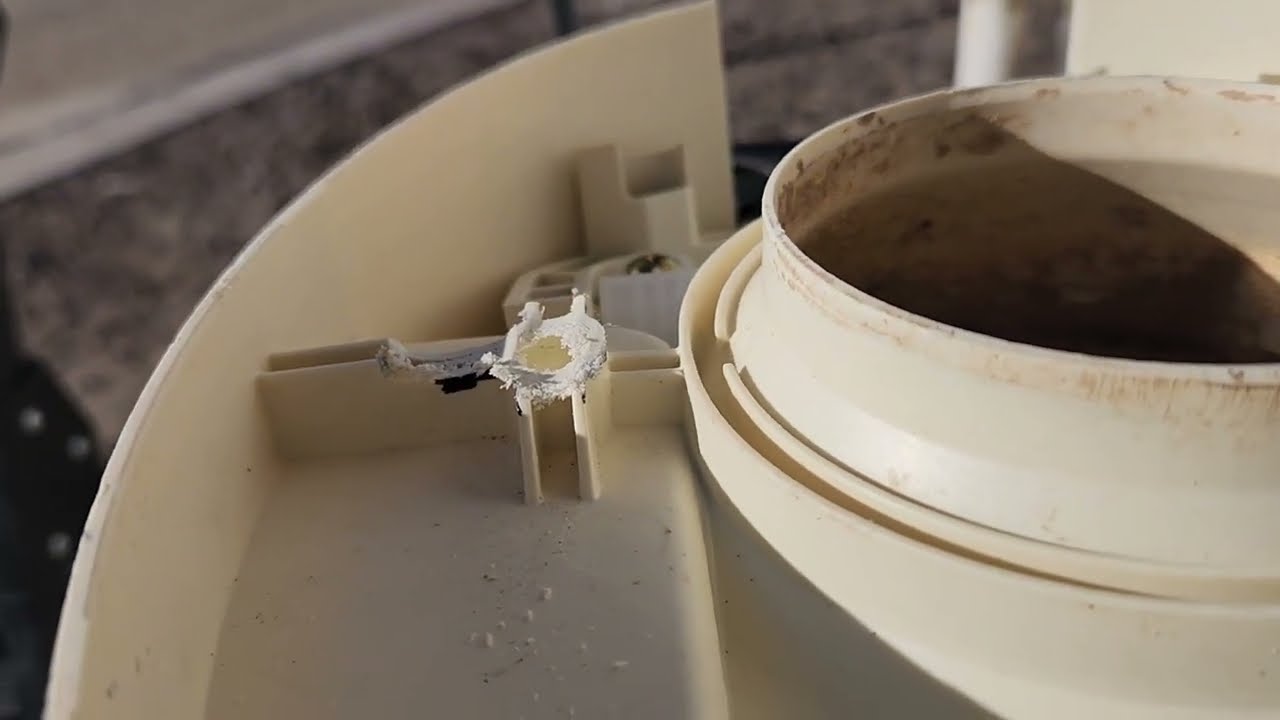 Broken RV Toilet Flange Easy Repair