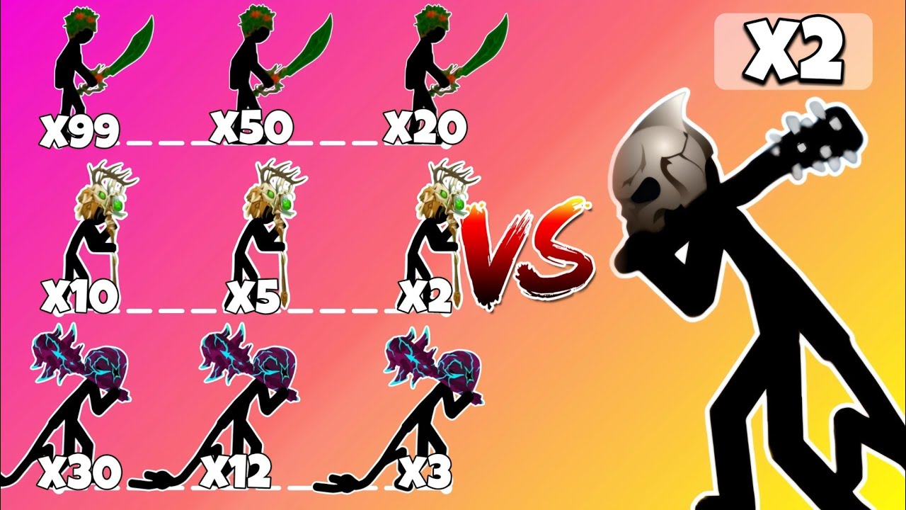 Ultimate Stick War: All Stick Figures vs Final Boss - Who Will Reign ...