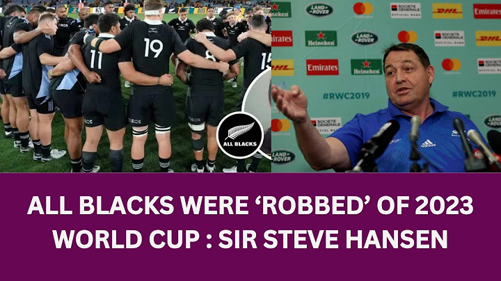 All Blacks were ‘robbed’ of 2023 World Cup win: Claims Sir Steve Hansen Rugby