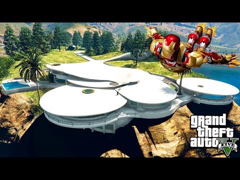 Видео: Гта 5 моды Новый дом Железного Человека! ОБЗОР МОДА В GTA 5! ВИДЕО GTA V MODS