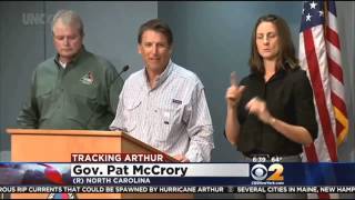 Downgraded Arthur Spins Towards The Canadian Maritimes