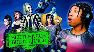 BEETLEJUICE BEETLEJUICE (2024) MOVIE REACTION!!! | First Time Watching | Beetlejuice 2 | Review