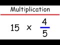 Multiplying Fractions and Whole Numbers Quiz