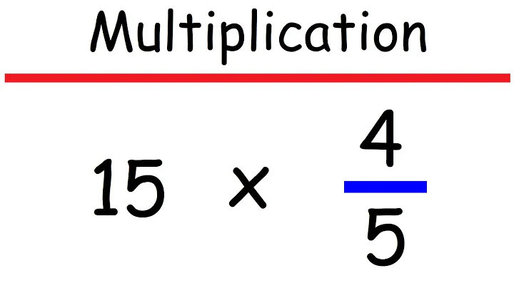 How to Multiply Whole Numbers and Fractions