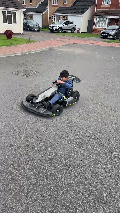 Segway ninebot go kart pro electric drift skid shakedown first drive test fun