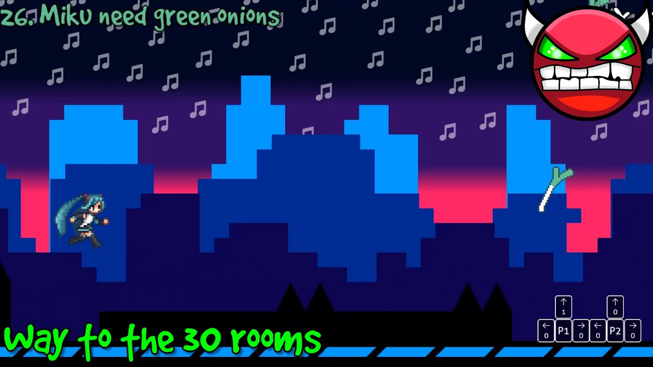 ( Hard Demon Platformer ) | Way to the 30 rooms by DavideGamer | Geometry Dash 2.2