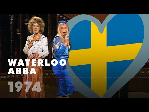 WATERLOO – ABBA (Sweden 1974 – Eurovision Song Contest HD)