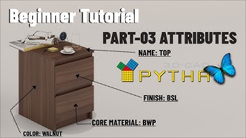 Pytha V25 | Beginner Tutorial | Attributes | Part 03