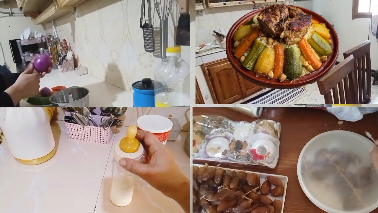 لمتنا أنا وأهل زوجي 💕في بيتي الجديد.🌟طيبت رشتة وكسكس😍