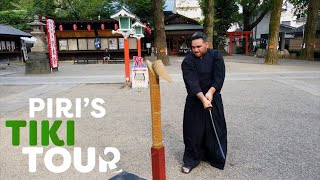 Learning the way of the Samurai in Japan with Tamati Ellison  Piri's World Cup Tiki Tour S1 Ep6
