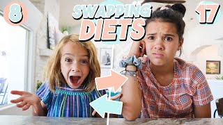 I Swapped DiETS with my Little Sister! *AGAiN!*