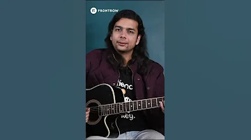 Humnava Mere ❤  Guitar Lesson in Just 30 Sec | Valentine Song | Jubin Nautiyal | #FrontRow #shorts