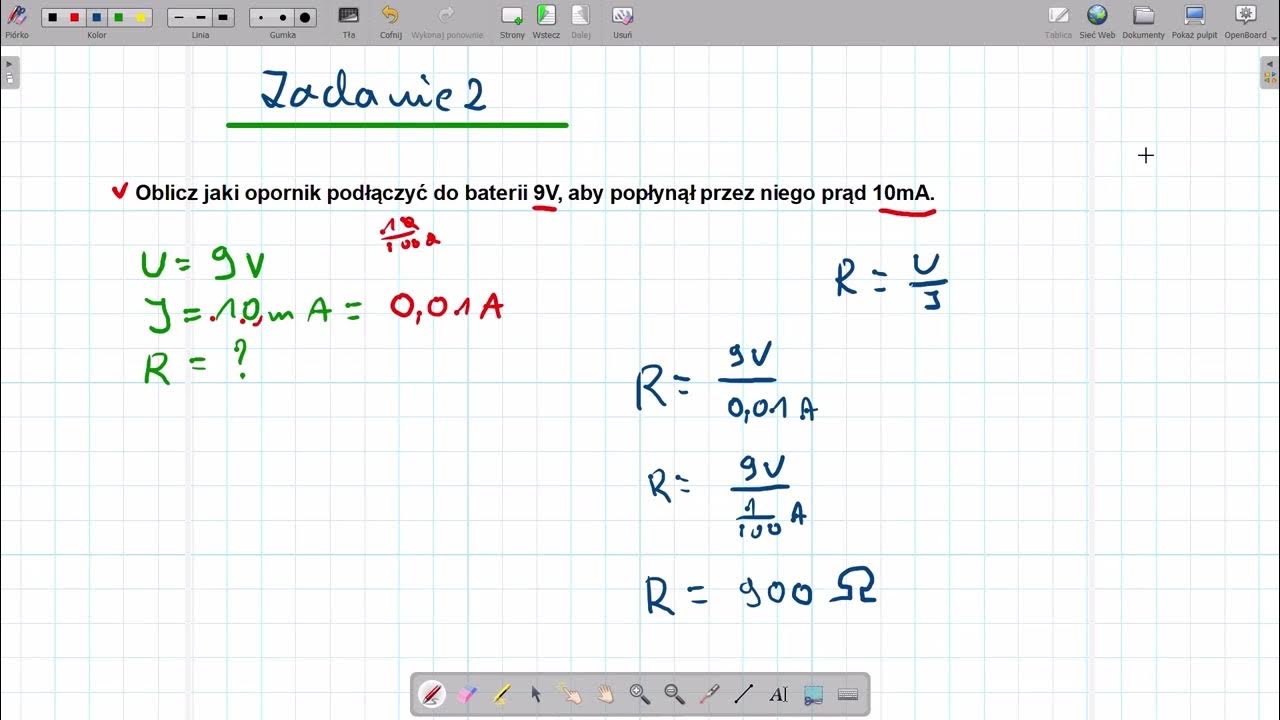 Opór Elektryczny Zadania Klasa 8 Opór elektryczny zadania - YouTube