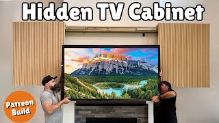 I Flew To Texas To Build a Cabinet || Secret TV Cabinet
