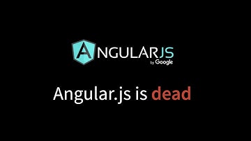 Angular.js is dead - An overview
