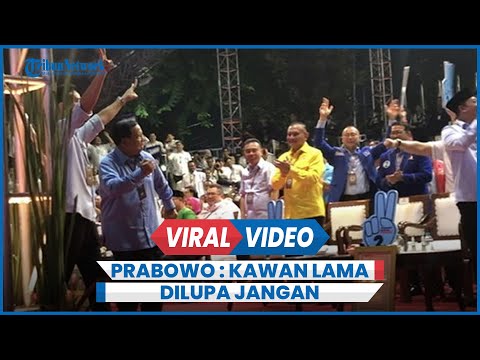 Prabowo Beri Pantun untuk Cak Imin: Kalau Dapat Kawan Baru, Kawan Lama Dilupa Jangan