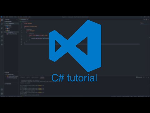 Visual Studio Code C# Tutorial - YouTube
