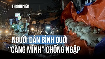 Dân Bình Quới xoay xở với triều cường: "Chỉ còn cách xây gờ chắn hoặc nâng nền"