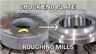 Chock End Plate | First time using the Kennametal FIX8 tool on VTL | CNC Machining