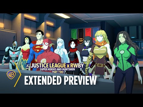 Justice League x RWBY: Super Heroes & Huntsmen Part Two | Extended Preview | Warner Bros. Ent.