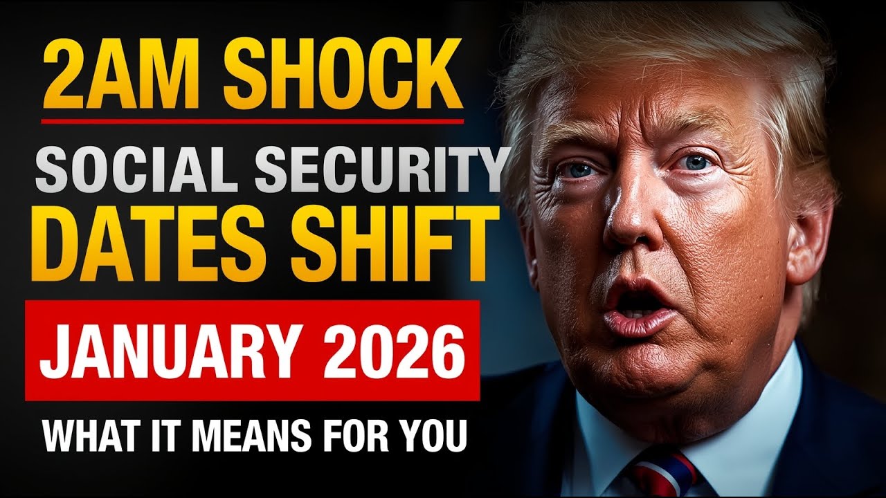 2AM Shock Update: Social Security Payment Dates Shift in January 2026 ...