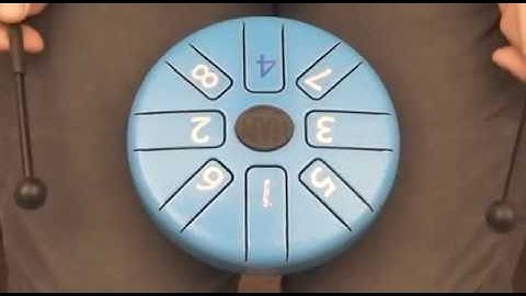 HAPI Tini Steel Tongue Drum in A Minor