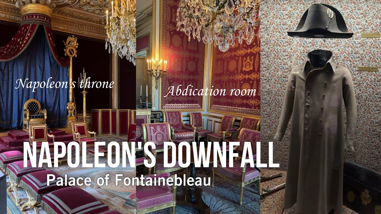 The Palace of Napoleon’s Downfall | Vlog from Fontainebleau🇫🇷 | Paris, France [Turn on CC]