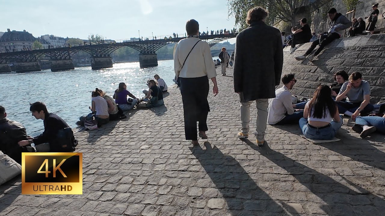 A walk through PARIS RIVE DROITE! 4K ASMR