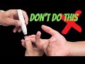 Measure your blood sugar like this  no pain and no wasted strips