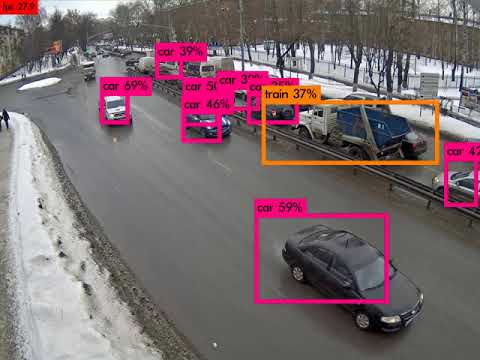 Traffic camera object detection with YOLO VOC #1